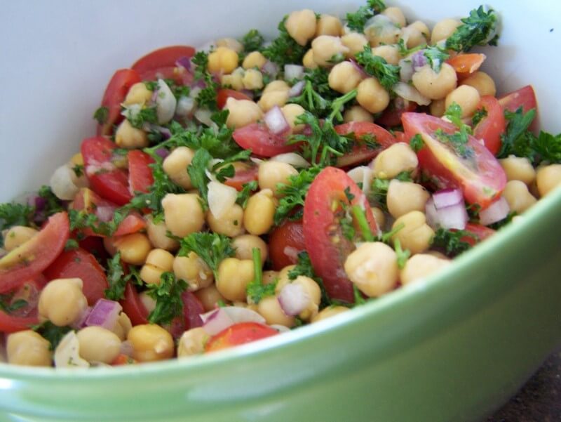 Hungry Janey: Chickpea Salad